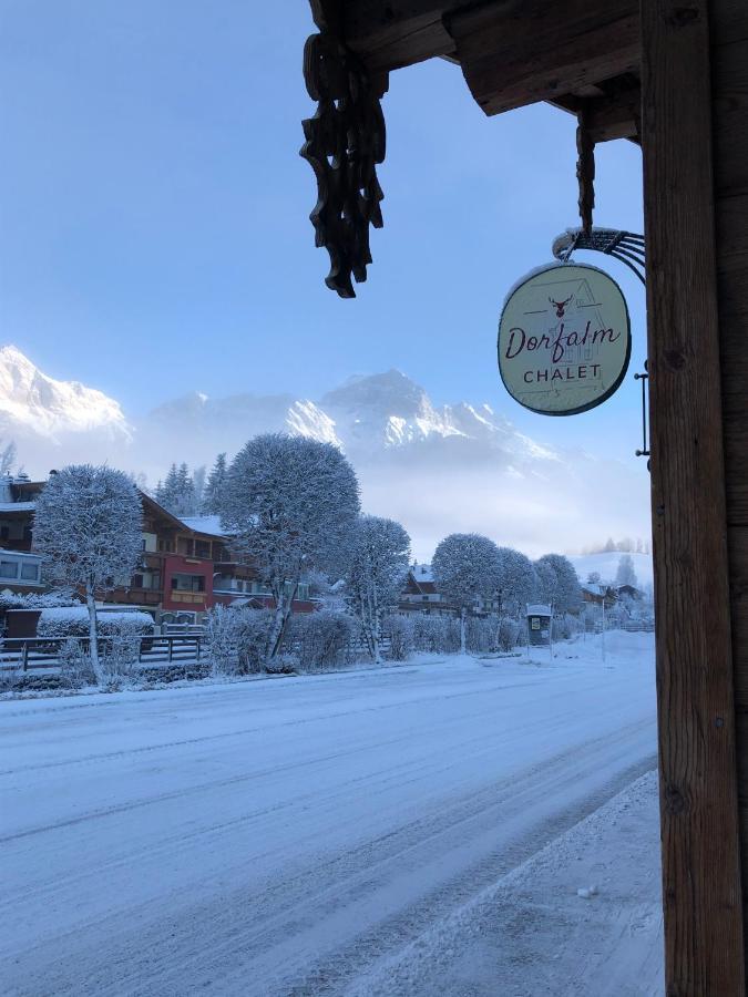 Chalet Dorfalm Maria Alm am Steinernen Meer Exteriér fotografie